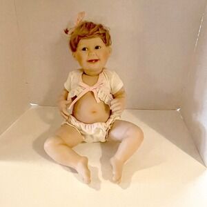 Ashton-Drake Galleries Cute as a Button Titus Tomescu Porcelain Doll Vintage